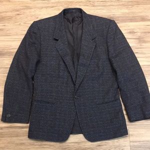 Zagato Black and Blue blazer